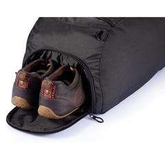 Vue Sac de sport Florida sans PVC de couleur noir| Krokrodeal