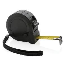 Vue Mètre 5M/19mm en plastique recyclé RCS avec bouton d'arrêt de couleur noir| Krokrodeal