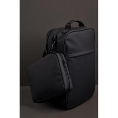 Vue VINGA Organiseur Baltimore de couleur noir| Krokrodeal