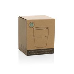 Vue Tasse à café 300ml à double paroi en acier RCS Clark de couleur blanc| Krokrodeal