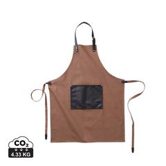 Vue VINGA Tablier Casbas de couleur marron| Krokrodeal