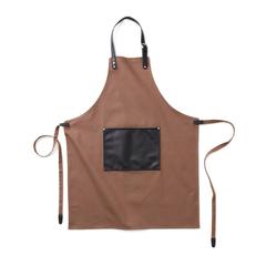 Vue VINGA Tablier Casbas de couleur marron| Krokrodeal