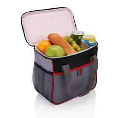 Vue Sac isotherme Basic de couleur rouge| Krokrodeal