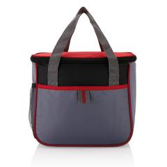 Vue Sac isotherme Basic de couleur rouge| Krokrodeal