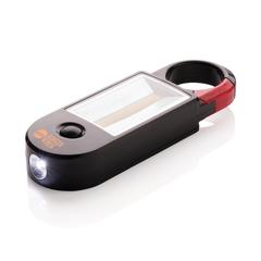 Vue Lampe de travail COB avec aimant de couleur noir| Krokrodeal