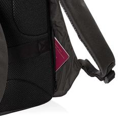 Vue Sac à dos antivol pour ordinateur 15,6" Swiss Peak AWARE™ de couleur noir| Krokrodeal