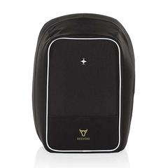 Vue Sac à dos antivol pour ordinateur 15,6" Swiss Peak AWARE™ de couleur noir| Krokrodeal