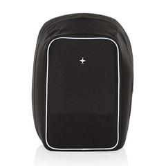 Vue Sac à dos antivol pour ordinateur 15,6" Swiss Peak AWARE™ de couleur noir| Krokrodeal