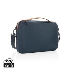 Vue Sacoche ordinateur 15,6” two done Impact AWARE™ 300D de couleur bleu| Krokrodeal