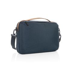 Vue Sacoche ordinateur 15,6” two done Impact AWARE™ 300D de couleur bleu| Krokrodeal