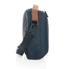 Vue Sacoche ordinateur 15,6” two done Impact AWARE™ 300D de couleur bleu| Krokrodeal