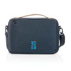 Vue Sacoche ordinateur 15,6” two done Impact AWARE™ 300D de couleur bleu| Krokrodeal