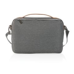 Vue Sacoche ordinateur 15,6” two done Impact AWARE™ 300D de couleur gris| Krokrodeal