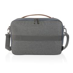Vue Sacoche ordinateur 15,6” two done Impact AWARE™ 300D de couleur gris| Krokrodeal
