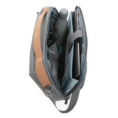 Vue Sacoche ordinateur 15,6” two done Impact AWARE™ 300D de couleur gris| Krokrodeal