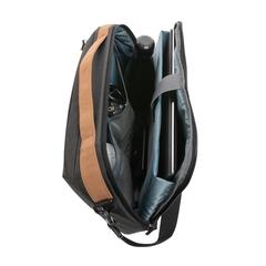 Vue Sacoche ordinateur 15,6” two done Impact AWARE™ 300D de couleur noir| Krokrodeal