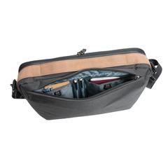 Vue Sacoche ordinateur 15,6” two done Impact AWARE™ 300D de couleur noir| Krokrodeal