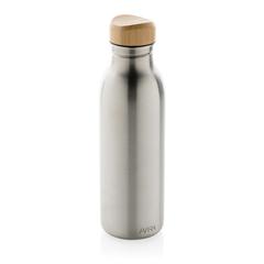 Vue Bouteille d'eau 600ml en acier Avira Alcor RCS de couleur gris| Krokrodeal
