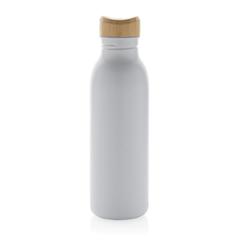 Vue Bouteille d'eau 600ml en acier Avira Alcor RCS de couleur blanc| Krokrodeal