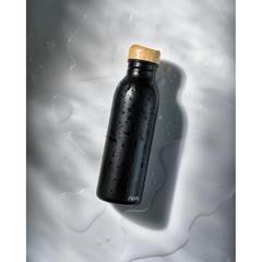 Vue Bouteille d'eau 600ml en acier Avira Alcor RCS de couleur noir| Krokrodeal