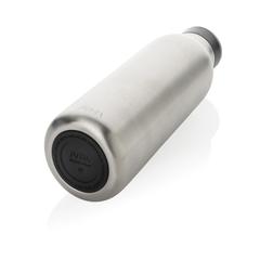 Vue Bouteille isotherme 500ml Avira Avior en acier recyclé RCS de couleur gris| Krokrodeal