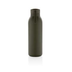 Vue Bouteille isotherme 500ml Avira Avior en acier recyclé RCS de couleur vert| Krokrodeal