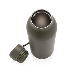 Vue Bouteille isotherme 500ml Avira Avior en acier recyclé RCS de couleur vert| Krokrodeal
