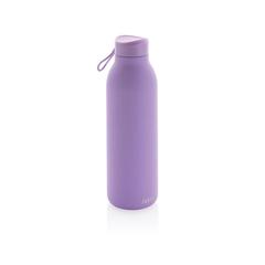 Vue Bouteille isotherme 500ml Avira Avior en acier recyclé RCS de couleur violet| Krokrodeal