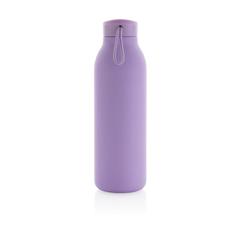 Vue Bouteille isotherme 500ml Avira Avior en acier recyclé RCS de couleur violet| Krokrodeal