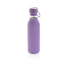 Vue Bouteille isotherme 500ml Avira Avior en acier recyclé RCS de couleur violet| Krokrodeal