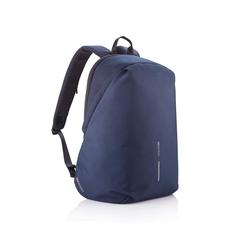 Vue Sac à dos antivol Bobby Soft de couleur bleu| Krokrodeal
