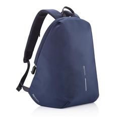 Vue Sac à dos antivol Bobby Soft de couleur bleu| Krokrodeal