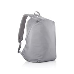 Vue Sac à dos antivol Bobby Soft de couleur gris| Krokrodeal