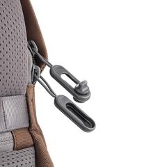 Vue Sac à dos antivol Bobby Soft de couleur marron| Krokrodeal