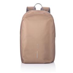 Vue Sac à dos antivol Bobby Soft de couleur marron| Krokrodeal