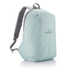 Vue Sac à dos antivol Bobby Soft de couleur vert| Krokrodeal