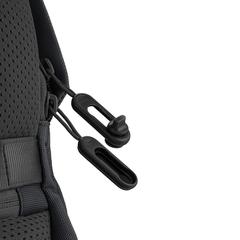 Vue Sac à dos antivol Bobby Soft de couleur noir| Krokrodeal