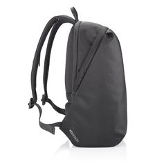 Vue Sac à dos antivol Bobby Soft de couleur noir| Krokrodeal