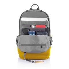 Vue Sac à dos antivol Bobby Soft de couleur orange| Krokrodeal