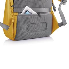 Vue Sac à dos antivol Bobby Soft de couleur orange| Krokrodeal
