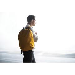 Vue Sac à dos antivol Bobby Soft de couleur orange| Krokrodeal