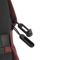 Vue Sac à dos antivol Bobby Soft de couleur rouge| Krokrodeal