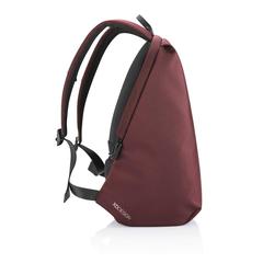 Vue Sac à dos antivol Bobby Soft de couleur rouge| Krokrodeal