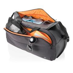 Vue Sac week-end de couleur noir| Krokrodeal