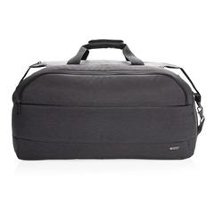 Vue Sac week-end de couleur noir| Krokrodeal