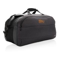 Vue Sac week-end de couleur noir| Krokrodeal