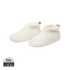 Vue VINGA Chaussons doux en rPET RCS Santos de couleur gris| Krokrodeal