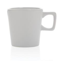 Vue Mug céramique au design moderne de couleur blanc| Krokrodeal