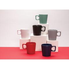 Vue Mug céramique au design moderne de couleur blanc| Krokrodeal