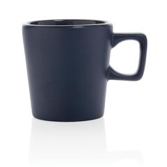 Vue Mug céramique au design moderne de couleur bleu| Krokrodeal